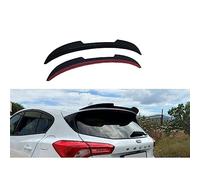 Spoiler da tetto (tappo alettone) compatibile con Ford Focus HB IV 2018- (ABS nero lucido)