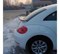 Spoiler dell'Auto Kit Spoiler Posteriore Per VW Per Beetle 2013, 2014, 2015 E 2016 In ABS, Con Spoiler In Carbonio Nero, Per Tuning Esterno. Spoiler Auto(White with black)
