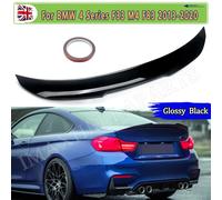 Spoiler di coda Labbro PER BMW SERIE 4 F33 420i 430d 430i 440i M4 F83 Convertibile NERO LUCIDO PSM STILE AVAIO SPOILER POSTERIORE gloss black