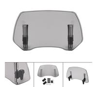 Spoiler di estensione deflettore del parabrezza con regolabile universale Gray