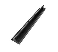 Spoiler di supporto ABS 590 mm nero preforato incl. viti in acciaio inox Offg...