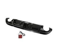 Spoiler Diffusore Paraurti Posteriore Auto Con Modifica Luce Freno Labbro Paraurti Posteriore Da Corsa Per Infiniti Q50 2014-2017(Gloss Black)