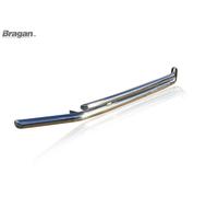 Spoiler Doppio Per Nissan Navara D23 / NP300 2016+ Paraurti Anteriore In Acciaio