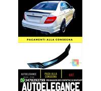 Spoiler Ducktail High Kick Nero Lucido Mercedes W204 20072014