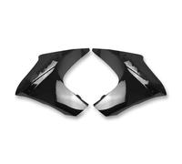 Spoiler e alettoni per moto Carenature di compressione Lato destro o sinistro Coperchio del radiatore Carena opaca Adatto per ER6N ER 6N 2012-2016 ABS(Glossy Black-1 Set)