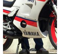 Spoiler Fairing A Vela Nero Lucido Pyramid Yamaha RD350 YPVS F1/F2 1983 - 1990
