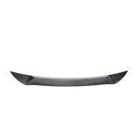 Spoiler for paraurti anteriore in fibra di carbonio compatibile con Maserati Levante Sedan 4 porte 2016-2019 Splitter Coperture in rete Diffusore posteriore Decorazione(Rear Middle Spoiler)