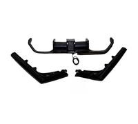 Spoiler for spoiler for diffusore for paraurti posteriore dell'auto con luce LED compatibile for la BMW M3 F80 M4 F82 F83 2014-2020 V Bodykit in stile Black(Gloss Black With LED)