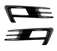 Spoiler Frontali Auto 2x 2012-2019 Per VW Per Golf 7 .5 MK7 TSI TDI Paraurti Anteriore Fendinebbia Griglia Di Copertura Della Lampada ABS Paraurti anteriore spoiler(Gloss Black B)