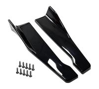Spoiler Frontali Auto Per A&lfa Per Romeo 159 Auto Anteriore Paraurti Posteriore Winglets Gonna Lato Striscia Estensione Lip Spoiler Diffusore Splitter Scratch Protector(Nero)