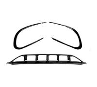 Spoiler Frontali Auto Per Benz Per CLA C117 X117 CLA200 220 250 260 Per AMG 2015-2018 Spoiler Anteriori Paraurti Anteriore Labbro Griglia Aspirazione Air Blade(3Pcs)