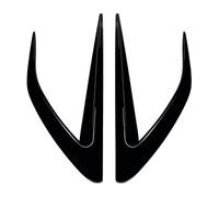 Spoiler Frontali Auto Per Mazda Per MX-5 Per Miata ND 2016+ Kit Di Adesivi Bocchette Ventilazione Anteriori E Laterali Parafanghi Spoiler Decorazione Esterna Paraurti anteriore spoiler(Nero lucido)