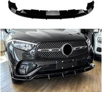 Spoiler Frontali Auto per Mercedes-Benz GLC X254 GLC260 300 2023+, Frontali Spoiler Lip Anticollisione Spoiler Anteriore Sottoparaurti,A