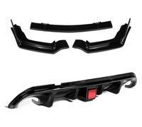 Spoiler Frontali Auto Per Q50 Versione Standard/sportiva 2014-2017 Spoiler Anteriori Paraurti Anteriore+posteriore Set Labbro Diffusore Grembiule Luce Freno(G)