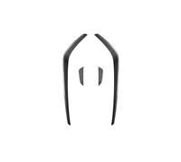 Spoiler Frontali Auto Per VW Per Golf 7.5 High GTI 2017-2019 Paraurti Anteriore Lama Antivento Fendinebbia Finitura Accessori Per Auto Paraurti anteriore spoiler(Look in carbonio)