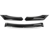 Spoiler Frontali Auto Spoiler Universale Per Auto Paraurti Anteriore Labbro Corpo Kit Diffusore Splitter Accessori In Plastica ABS(Black and white)