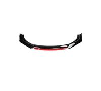Spoiler Frontali Paraurti Splitter Paraurti Anteriore Berlina Spoiler Splitter Diffusore Bodykit Accessori Universali Per A3 Per A4 Per A6 Per Q3 S3 S4 S6 B6 B7 B8 B8.5(Black Red)