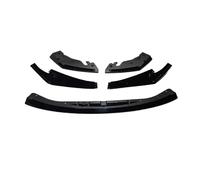 Spoiler Frontali Paraurti Splitter Paraurti Anteriore Diffusore Spoiler Splitter ABS Nero Lucido Bodykit Tuning Per BMW CS Style Per M3 G80 Per M4 G82 G83 2021 2022 2023 2024(Gloss Black)