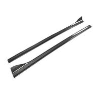 Spoiler Frontali Paraurti Splitter Paraurti Anteriore Vera Fibra Carbonio Diffusore Bagagliaio Kit Carrozzeria Completo Per A3 S3 Per S-line Hatchback 2014-2016(Side Skirt)