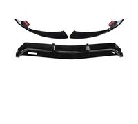 Spoiler Frontali Paraurti Splitter Per Benz Classe C W205 C205 C200 C250 C260 C300 C400 Per C4 2015-2021 Kit Carrozzeria Paraurti Anteriore Spoiler Splitter(Glossy Black1)