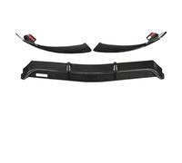 Spoiler Frontali Paraurti Splitter Per Benz Classe C W205 C205 C200 C250 C260 C300 C400 Per C4 2015-2021 Kit Carrozzeria Paraurti Anteriore Spoiler Splitter(Aspetto in fibra di carbonio)