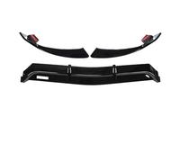 Spoiler Frontali Paraurti Splitter Per Benz Classe C W205 C205 C200 C250 C260 C300 C400 Per C4 2015-2021 Kit Carrozzeria Paraurti Anteriore Spoiler Splitter(Glossy Black)