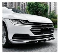 Spoiler Frontali Paraurti Splitter Per VW Per Passat CC Per ARTEON 2019-2025 3 Pezzi Paraurti Anteriore Auto Spoiler Splitter Diffusore ABS Kit Carrozzeria Colorato(Bright black)