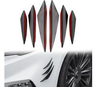 Spoiler Frontali per Auto,6 Spoiler Universali per Modifica Auto, Spoiler per Pa