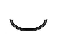 Spoiler frontali per auto Pala Anteriore Per Auto Modifica Universale Labbro A Tre Segmenti Angolo Paraurti Nero Anti-collisione Spoilers Labbro Paraurti Anteriore(Black head)