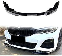Spoiler Frontali per Auto per BMW 3 Series G20 320i 330i 2019 2020 2021 2022, Paraurti Anteriore Lip Splitter Diffusore Resistente Graffi Anticollisione Accessori