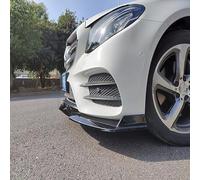 Spoiler Frontali per Auto per Mercedes W213 C238 A238 Benz E 2016 2017 2018 2019 2020, Paraurti Anteriore Lip Splitter Diffusore Resistente Graffi Anticollisione Accessori,A/Glossyblack