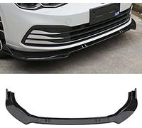 Spoiler Frontali per Auto per Volkswagen Golf 8 Mk8 PRO 2020 2021, Paraurti Anteriore Lip Splitter Diffusore Resistente Graffi Anticollisione Accessori,A/Carbonfiberlook