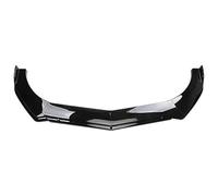 Spoiler Frontali per Fiat 500 595 per Abarth Auto Paraurti Anteriore Mento Lip Spoiler Body Kit Splitter Gonna Diffusore Protezione Guard Coperture(Gloss Black)