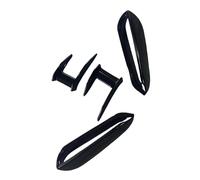 Spoiler Frontali Spoiler Laterale Paraurti Anteriore Nero Lucido Splitter Copertura Prese D'aria Finiture Per B&MW F40 118i 118d 120i 120d 128ti M135i Per M-Sport 2019-2024 Spoiler Paraurti Anteriore