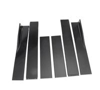 Spoiler Gonna Laterale Kit Estensione Carrozzeria Gonna Laterale Da 78,7"/86,6" Per VW Per Golf MK5 MK6 Per GTD Per GTI Per TDI Per TSI Per GTI MK7 CC Alettone Alettoni Laterali(86.8IN Black)