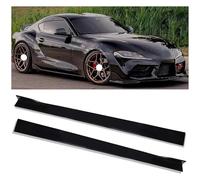 Spoiler Gonna Laterale Per Lexus Per IS200T IS250 IS350 Per NX200T NX300H ES300h Spoiler Minigonne Laterali Auto Pannello Sottoporta Aletta Gradino(Black)