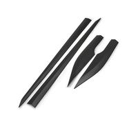 Spoiler Gonna Laterale Per Toyota Per CHR Per C-HR 2016 2017 2018 2019 2020 2021 2022 Porta Striscia Laterale Gonna Corpo Modanatura Adesivo Accessori Car Styling Minigonne Laterali Auto(Carbon Fiber