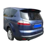 Spoiler grande compatibile con Ford Smax Spoiler S-max Materiale ABS Primer o vernice bianca nera per il lunotto posteriore Spoiler posteriore(Unpainted)