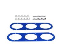spoiler inferiore Diffusore paraurti posteriore 2 pezzi per pannello diffusore di deviazione dell'aria paraurti posteriore auto universale BX100863(ZJ125)