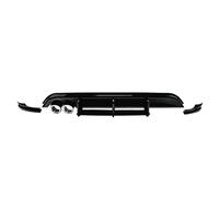 spoiler inferiore Diffusore paraurti posteriore auto, spoiler posteriore, splitter laterali, adatto per Volkswagen Polo MK5 6R 2009-2014