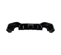 spoiler inferiore Diffusore paraurti posteriore con luce adatto per BMW Serie 1 LCI adatto per M adatto per Sport F20 F21 M135i M140i 2015-2019(Dual side with O)