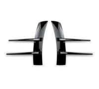 spoiler inferiore Spoiler splitter paraurti anteriore per auto adatto per Mercedes adatto per Benz W177 A180 A200 A250 A260 adatto per AMG A35 2018-2022 labbro d'impatto(Gloss Black 1)