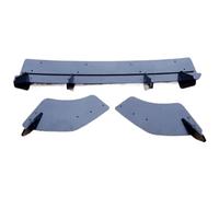 Spoiler Kit spoiler auto Compatibile Con Per Golf 7 Per MK7 Per GTI 2014 2015 2016 2017 Maxton Style V2 Paraurti Posteriore Labbro Diffusore Splitter Bodykit Nero Lucido(Gloss Black Set)