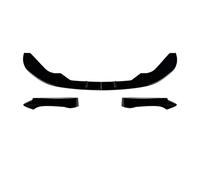 Spoiler Kit spoiler auto Paraurti Anteriore Per Auto Spoiler Diffusore Splitter Accessori Per Auto Tuning Esterno Compatibile Con La Serie 1 F20 F21 LCI M 2015-2019(Black-Set)
