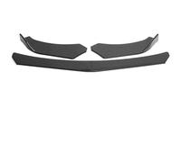 Spoiler Labbro Anteriore Per Dodge Per Challenger Per SRT Per SXT RT Con Barre Rinforzo Paraurti Anteriore Spoiler Anteriori Auto Splitter Laterali Diffusore Kit Carrozzeria(Carbon Fiber Look)