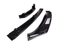 Spoiler Labbro Anteriore Per VW Per Passat B8 2014-2019 3 Pezzi Paraurti Anteriore Lip Spoiler Berlina Labbro Guardie Copertura Cap Splitter(Glossy Black)
