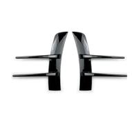 Spoiler Labbro Paraurti Per Mercedes Per Benz W177 A180 A200 A250 A260 Per AMG A35 18-22 Splitter Anteriori Bocchette Ventilazione Laterali(Nero)