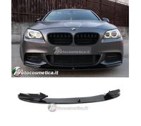 Spoiler lama anteriore labbro Carbon Look per BMW Serie 5 F10 F11 2010-2017