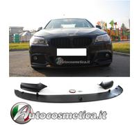 Spoiler lama anteriore labbro nero opaco per BMW Serie 5 F10 F11 2010-2017