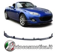Spoiler lama labbro sotto paraurti anteriore nero lucido per Mazda MX5 NC 08-14